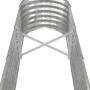 Jardinera arriate acero galvanizado plata 260x40x36 cm en Macetas y jardineras | Comprar online en Foru.es
