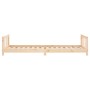 Estructura de cama para niños madera maciza de pino 90x200 cm de vidaXL, Cunas y camas para niños - Ref: Foro24-834423, Preci...