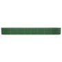 Jardinera arriate acero galvanizado verde 332x40x36 cm en Macetas y jardineras | Comprar online en Foru.es