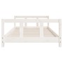 Estructura de cama para niños madera de pino blanco 90x200 cm de vidaXL, Cunas y camas para niños - Ref: Foro24-834424, Preci...