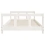 White pine wood children's bed frame 90x200 cm by vidaXL, Cribs and beds for children - Ref: Foro24-834424, Price: 92,99 €, D...