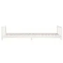 White pine wood children's bed frame 90x200 cm by vidaXL, Cribs and beds for children - Ref: Foro24-834424, Price: 92,99 €, D...