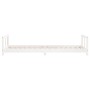 Estructura de cama para niños madera de pino blanco 80x200 cm de vidaXL, Cunas y camas para niños - Ref: Foro24-834421, Preci...