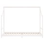 Estructura de cama para niños madera de pino blanco 90x200 cm de vidaXL, Cunas y camas para niños - Ref: Foro24-835704, Preci...