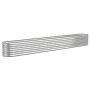 Jardinera arriate acero galvanizado plata 332x40x36 cm en Macetas y jardineras | Comprar online en Foru.es