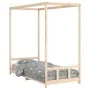 Estructura de cama para niños madera maciza de pino 90x200 cm de vidaXL, Cunas y camas para niños - Ref: Foro24-834522, Preci...