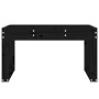 Banco de jardín madera maciza de pino negro 80x38x45 cm de vidaXL, Bancos de jardín - Ref: Foro24-825090, Precio: 65,15 €, De...
