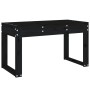 Banco de jardín madera maciza de pino negro 80x38x45 cm de vidaXL, Bancos de jardín - Ref: Foro24-825090, Precio: 65,15 €, De...