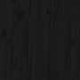 Banco de jardín madera maciza de pino negro 80x38x45 cm de vidaXL, Bancos de jardín - Ref: Foro24-825090, Precio: 65,15 €, De...