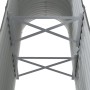 Jardinera arriate acero galvanizado gris 114x40x68 cm en Macetas y jardineras | Comprar online en Foru.es