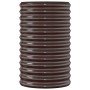 Jardinera arriate acero galvanizado marrón 114x40x68 cm en Macetas y jardineras | Comprar online en Foru.es