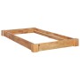 Estructura de cama de madera maciza de roble 90x200 cm de vidaXL, Camas y somieres - Ref: Foro24-247256, Precio: 180,82 €, De...