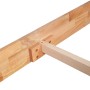 Estructura de cama de madera maciza de roble 90x200 cm de vidaXL, Camas y somieres - Ref: Foro24-247256, Precio: 180,82 €, De...