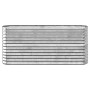 Jardinera arriate acero galvanizado plata 152x40x68 cm en Macetas y jardineras | Comprar online en Foru.es