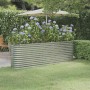Jardinera arriate acero galvanizado plata 224x40x68 cm en Macetas y jardineras | Comprar online en Foru.es
