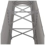 Jardinera arriate acero galvanizado gris 260x40x68 cm en Macetas y jardineras | Comprar online en Foru.es