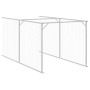 Caseta perros corral acero galvanizado gris claro 110x609x110cm en Casetas para perros | Comprar online en Foru.es