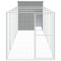 Caseta perros corral acero galvanizado gris claro 165x659x181cm en Casetas para perros | Comprar online en Foru.es