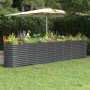 Jardinera arriate acero galvanizado antracita 332x40x68 cm en Macetas y jardineras | Comprar online en Foru.es