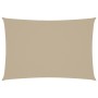 Toldo de vela rectangular tela Oxford beige 2,5x4,5 m en Sombrillas | Comprar online en Foru.es