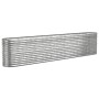 Jardinera arriate acero galvanizado plata 332x40x68 cm en Macetas y jardineras | Comprar online en Foru.es