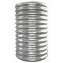 Jardinera arriate acero galvanizado plata 332x40x68 cm en Macetas y jardineras | Comprar online en Foru.es