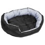 Cojín para perro reversible y lavable gris y negro 85x70x20 cm en Camas para perros | Comprar online en Foru.es