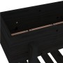 Jardinera madera maciza de pino negro 62x30x69 cm de vidaXL, Maceteros y jardineras - Ref: Foro24-825237, Precio: 56,66 €, De...