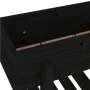 Jardinera madera maciza de pino negro 62x30x69 cm de vidaXL, Maceteros y jardineras - Ref: Foro24-825237, Precio: 55,94 €, De...