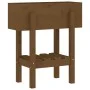 Jardinera madera maciza de pino marrón miel 62x30x69 cm de vidaXL, Maceteros y jardineras - Ref: Foro24-825236, Precio: 57,46...