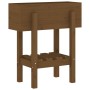 Jardinera madera maciza de pino marrón miel 62x30x69 cm de vidaXL, Maceteros y jardineras - Ref: Foro24-825236, Precio: 58,26...