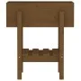 Jardinera madera maciza de pino marrón miel 62x30x69 cm de vidaXL, Maceteros y jardineras - Ref: Foro24-825236, Precio: 57,46...