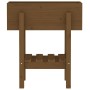 Jardinera madera maciza de pino marrón miel 62x30x69 cm de vidaXL, Maceteros y jardineras - Ref: Foro24-825236, Precio: 58,26...