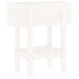 Jardinera madera maciza de pino blanco 62x30x69 cm de vidaXL, Maceteros y jardineras - Ref: Foro24-825234, Precio: 58,48 €, D...