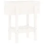 Jardinera madera maciza de pino blanco 62x30x69 cm de vidaXL, Maceteros y jardineras - Ref: Foro24-825234, Precio: 57,70 €, D...