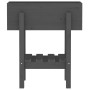 Jardinera madera maciza de pino gris 62x30x69 cm de vidaXL, Maceteros y jardineras - Ref: Foro24-825235, Precio: 59,31 €, Des...