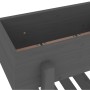 Jardinera madera maciza de pino gris 62x30x69 cm de vidaXL, Maceteros y jardineras - Ref: Foro24-825235, Precio: 59,31 €, Des...