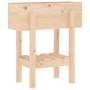 Jardinera madera maciza de pino 62x30x69 cm de vidaXL, Maceteros y jardineras - Ref: Foro24-825233, Precio: 48,85 €, Descuent...