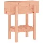 Jardinera madera maciza de abeto Douglas 62x30x69 cm de vidaXL, Maceteros y jardineras - Ref: Foro24-825238, Precio: 50,02 €,...