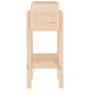 Jardinera madera maciza de pino 62x30x69 cm de vidaXL, Maceteros y jardineras - Ref: Foro24-825233, Precio: 48,85 €, Descuent...