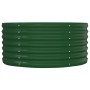 Jardinera arriate acero galvanizado verde 152x80x36 cm en Macetas y jardineras | Comprar online en Foru.es