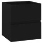 Armario para lavabo madera de ingeniería negro 41x38,5x45 cm de vidaXL, Muebles de baño - Ref: Foro24-804729, Precio: 45,57 €...