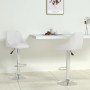 Taburetes de cocina 2 unidades cuero sintético blanco de vidaXL, Taburetes de cocina - Ref: Foro24-335179, Precio: 145,07 €, ...