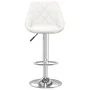 Taburetes de cocina 2 unidades cuero sintético blanco de vidaXL, Taburetes de cocina - Ref: Foro24-335179, Precio: 142,48 €, ...