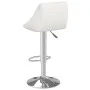 Taburetes de cocina 2 unidades cuero sintético blanco de vidaXL, Taburetes de cocina - Ref: Foro24-335179, Precio: 142,48 €, ...
