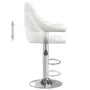 Taburetes de cocina 2 unidades cuero sintético blanco de vidaXL, Taburetes de cocina - Ref: Foro24-335179, Precio: 142,48 €, ...