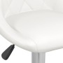 Taburetes de cocina 2 unidades cuero sintético blanco de vidaXL, Taburetes de cocina - Ref: Foro24-335179, Precio: 145,07 €, ...