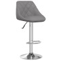 Taburetes de cocina 2 unidades cuero sintético gris de vidaXL, Taburetes de cocina - Ref: Foro24-335184, Precio: 144,53 €, De...