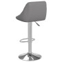 Taburetes de cocina 2 unidades cuero sintético gris de vidaXL, Taburetes de cocina - Ref: Foro24-335184, Precio: 144,53 €, De...