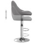 Taburetes de cocina 2 unidades cuero sintético gris de vidaXL, Taburetes de cocina - Ref: Foro24-335184, Precio: 144,53 €, De...
